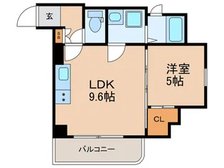 ALZA西天満【7階】の間取り