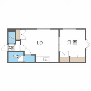 オルセーN19【3階】の間取り
