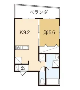 アヴァンセ松島【3階】の間取り