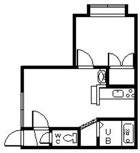 豊岡6.4オリーブハウス【1階】の間取り