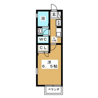 サンクレスト【2階】の間取り