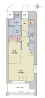 リシュドール梅小路【7階】の間取り