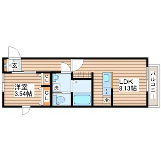 【新築】Sol Levante(ソルレヴァンテ)【1階】の間取り