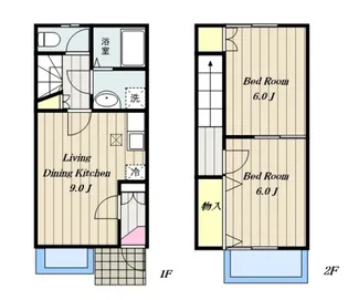 WOON ELF【1階】の間取り