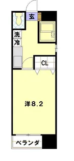 サンロイヤルI【3階】の間取り