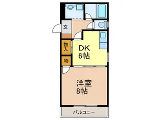 柳川ビル【2階】の間取り