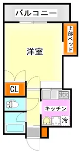ニューパストラルマンション【4階】の間取り