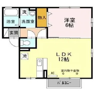 フィーノIII【2階】の間取り