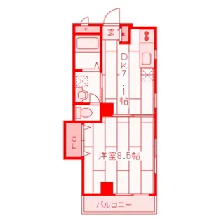 Lumiere【1階】の間取り