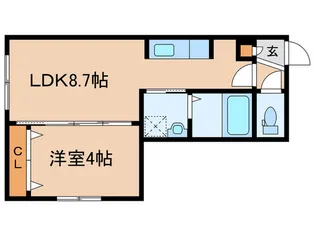 precious MISONO【2階】の間取り