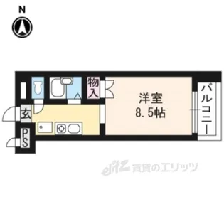 ソワクレール伊吹【3階】の間取り
