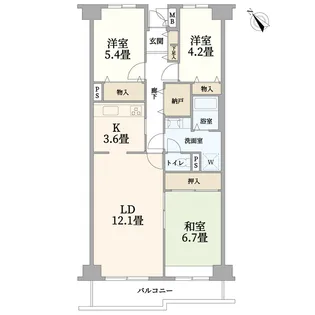 北品川ホームズ【1階】の間取り