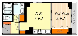 ニュートーア馬込【4階】の間取り