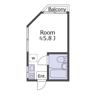 ウイング旗の台パート1【1階】の間取り