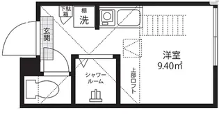 QUQURI Tokyo Shinjuku【2階】の間取り