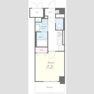 ピノ・アガタ岐阜駅前【4階】の間取り