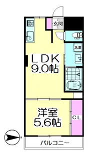 増田ビル【3階】の間取り