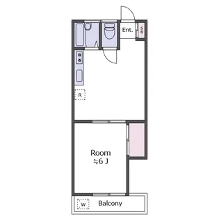 グリーンハイツ【2階】の間取り