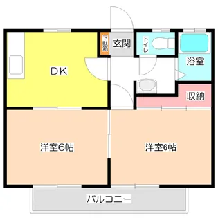 サンシティ野口I【2階】の間取り