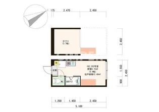 ハーモニーテラス志茂XIII【2階】の間取り