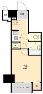 ステージファースト本駒込II【4階】の間取り