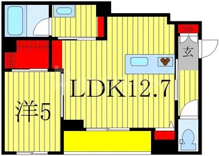シャーメゾンヒルズ【1階】の間取り
