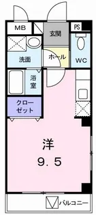 クリアネス【2階】の間取り