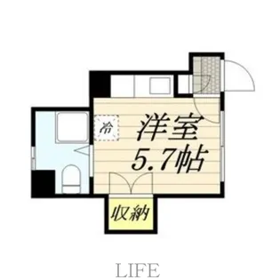 コーポみすず【1階】の間取り