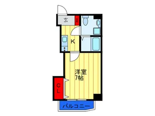 S-FORT大今里西【3階】の間取り