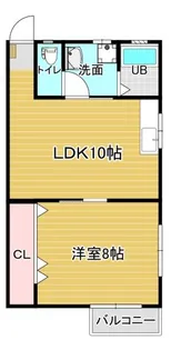 アナナメゾン2【2階】の間取り