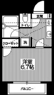 サンヴィアーレ・デポ【1階】の間取り