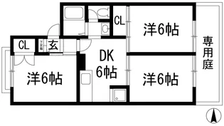 パークアヴェニュー【2階】の間取り