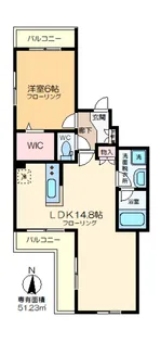 Light View Urban【1階】の間取り