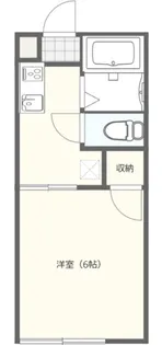 アールエス大倉山【2階】の間取り