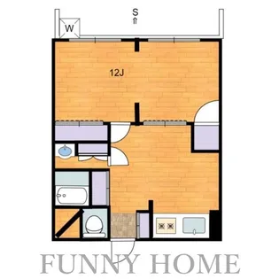 祖師谷ハイツ【2階】の間取り