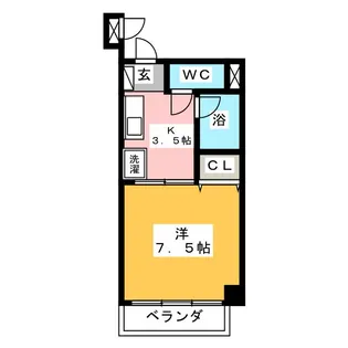 アコール金山【4階】の間取り