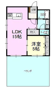 グランドビュー岐南【2階】の間取り
