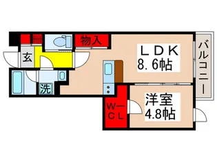 ラグナパーク【3階】の間取り