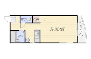 田中ビル(武1丁目)【8階】の間取り