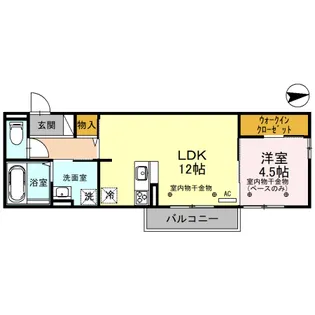 シャルマン御経塚【3階】の間取り