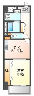 西鈴蘭台シティコート【5階】の間取り