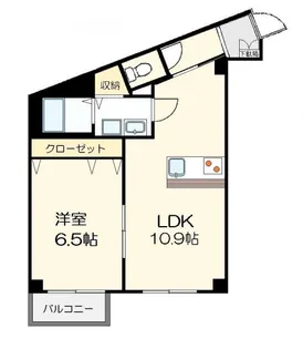 マークス目黒本町【3階】の間取り