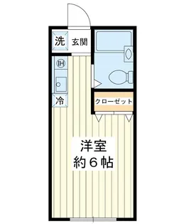 フロイデ【1階】の間取り