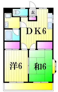 ニューサンモール【2階】の間取り