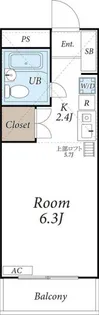 アイビー・ハウス【2階】の間取り