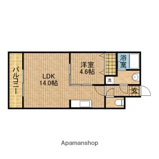 セレーノ【1階】の間取り