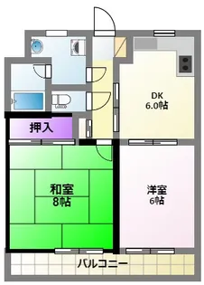 Raffine泉【3階】の間取り