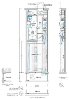 ブライズ下丸子【4階】の間取り