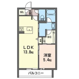 Soleil東十条【2階】の間取り