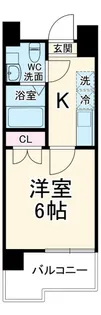 ドゥーエ川口【1階】の間取り